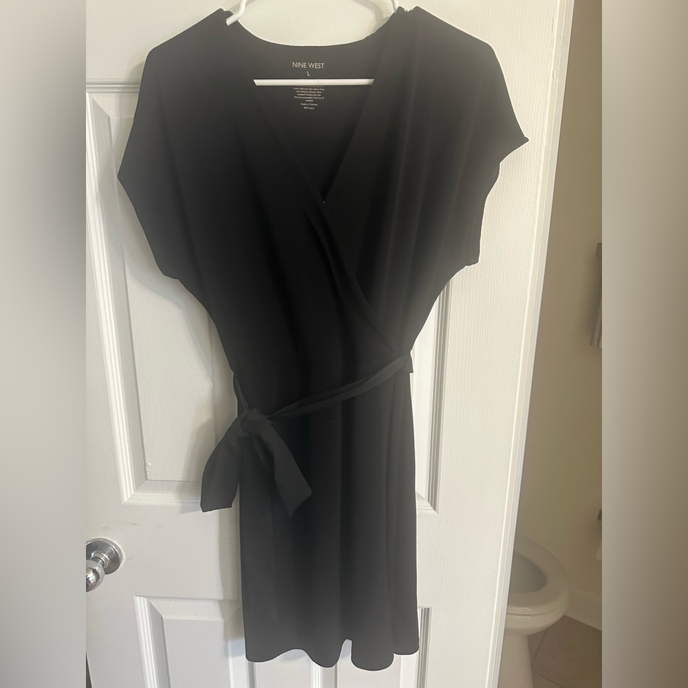 Nine West Navy Blue Wrap Dress.